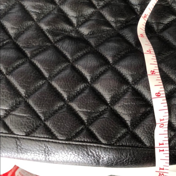 Kate Spade New York Black Purse w Silver Chains - Picture 8 of 8